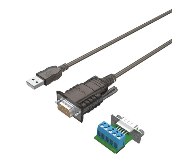 Unitek Adapter USB 2.0 do RS422/RS485 (DB9M) z chipsetem FTDI, 1,5m - 1455257 - zdjęcie